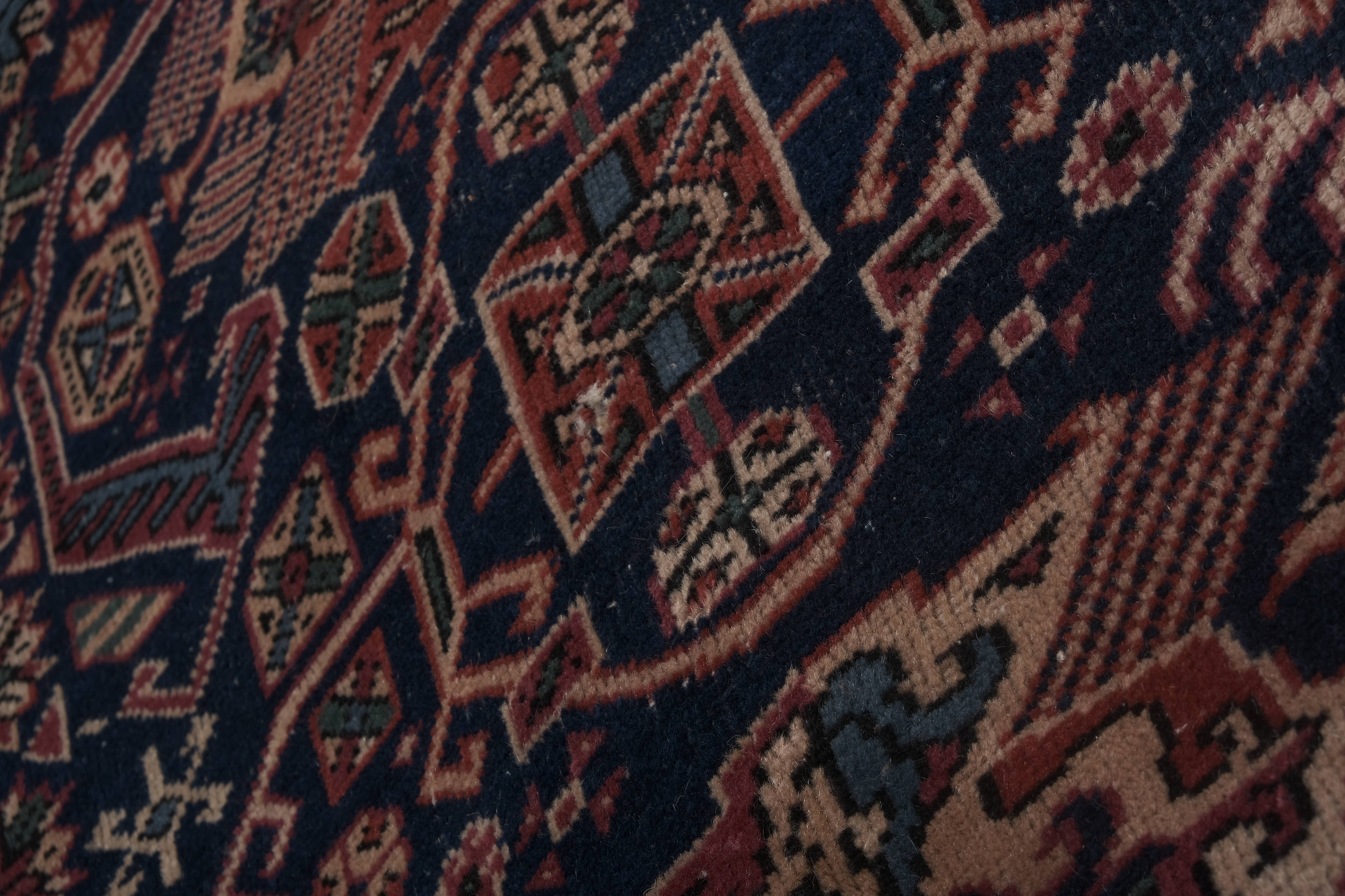 Vintage Caucasian Rug 3'11'' x 6'7''