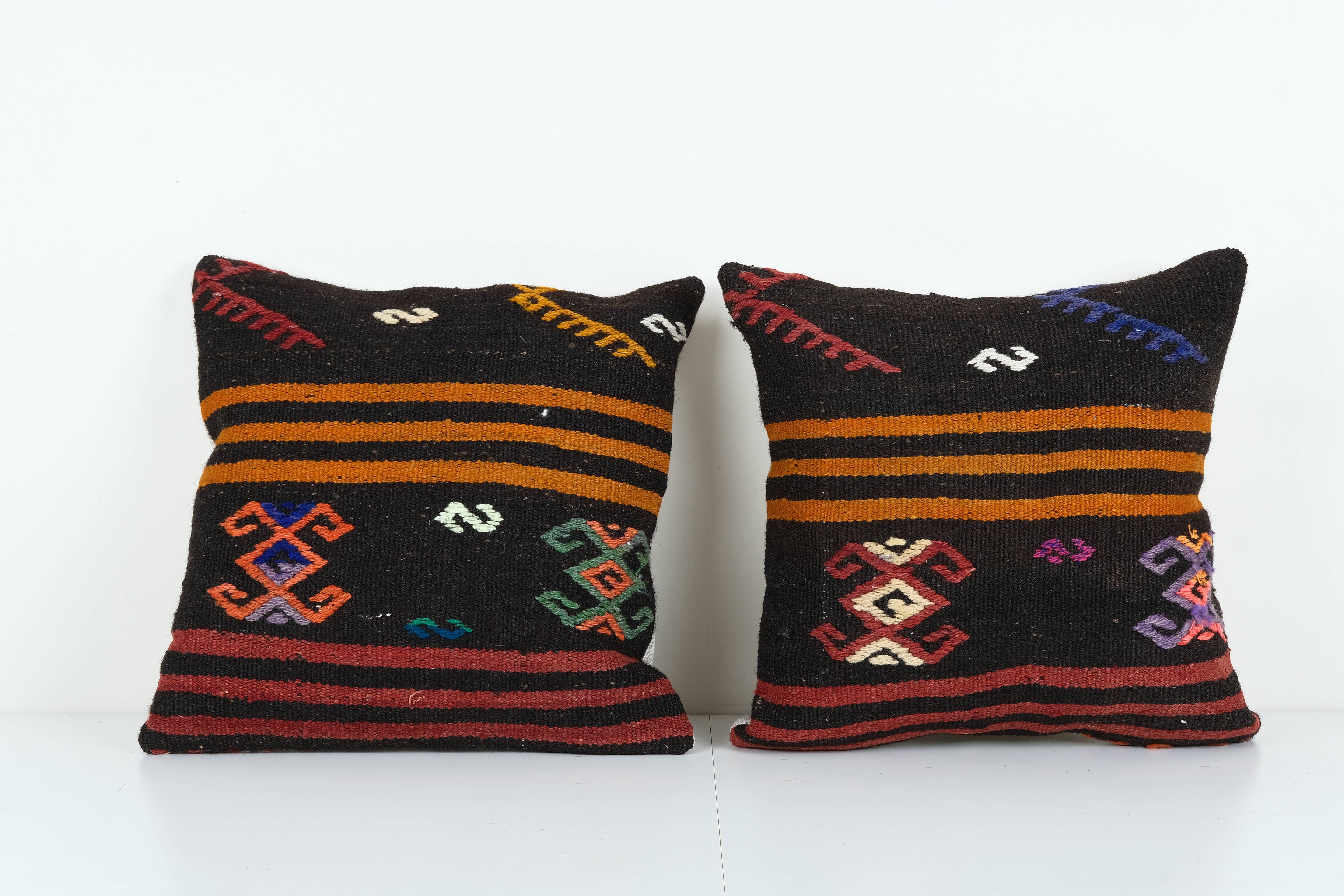 Kilim Pillow Cover Set of 2 | 18'' x 18''