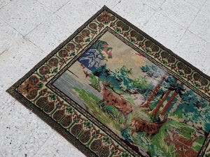 Vintage Turkish Rug 38'' x 52''