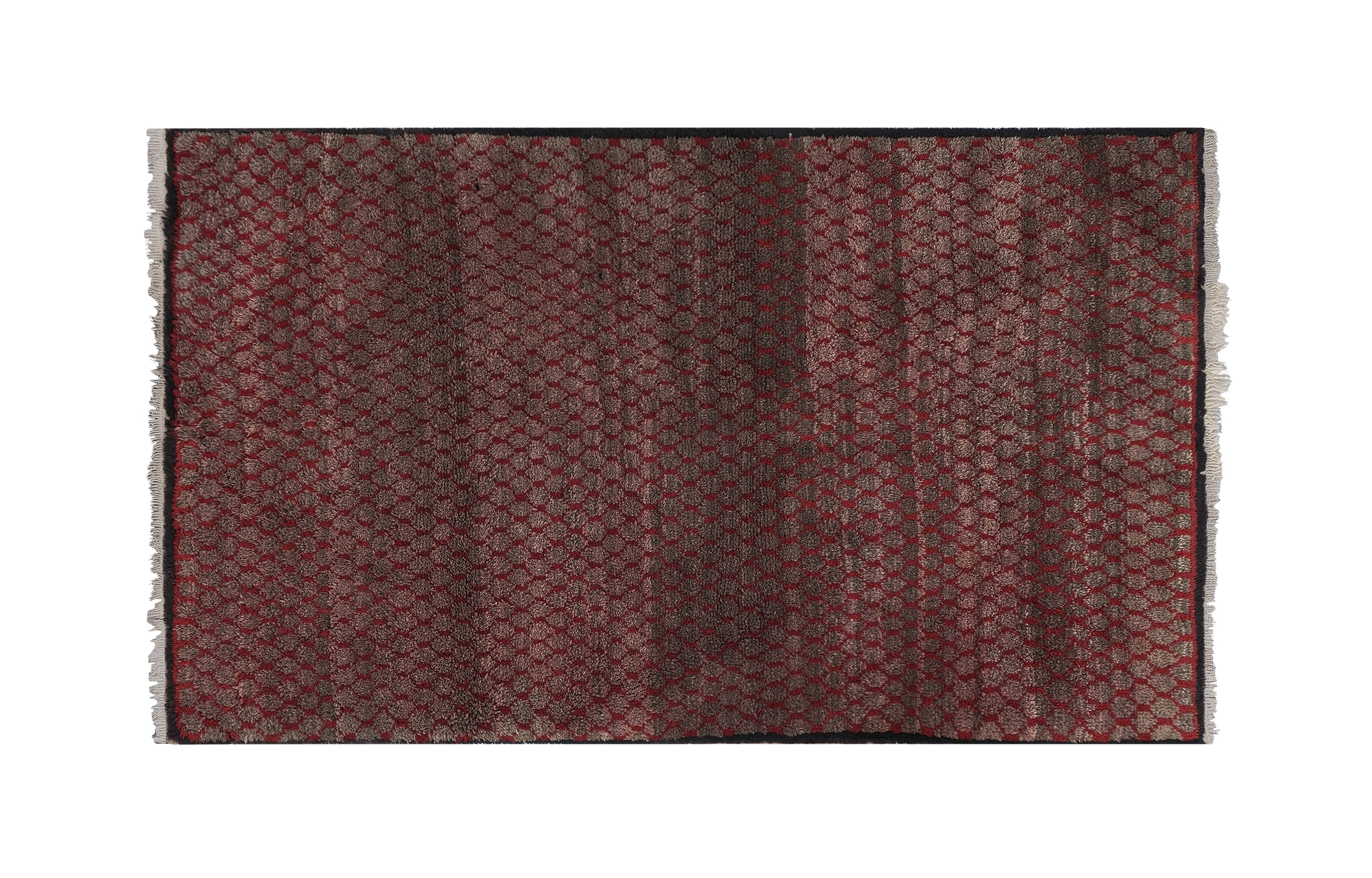 Vintage Turkish Tulu Rug 3'5'' x 5'9''
