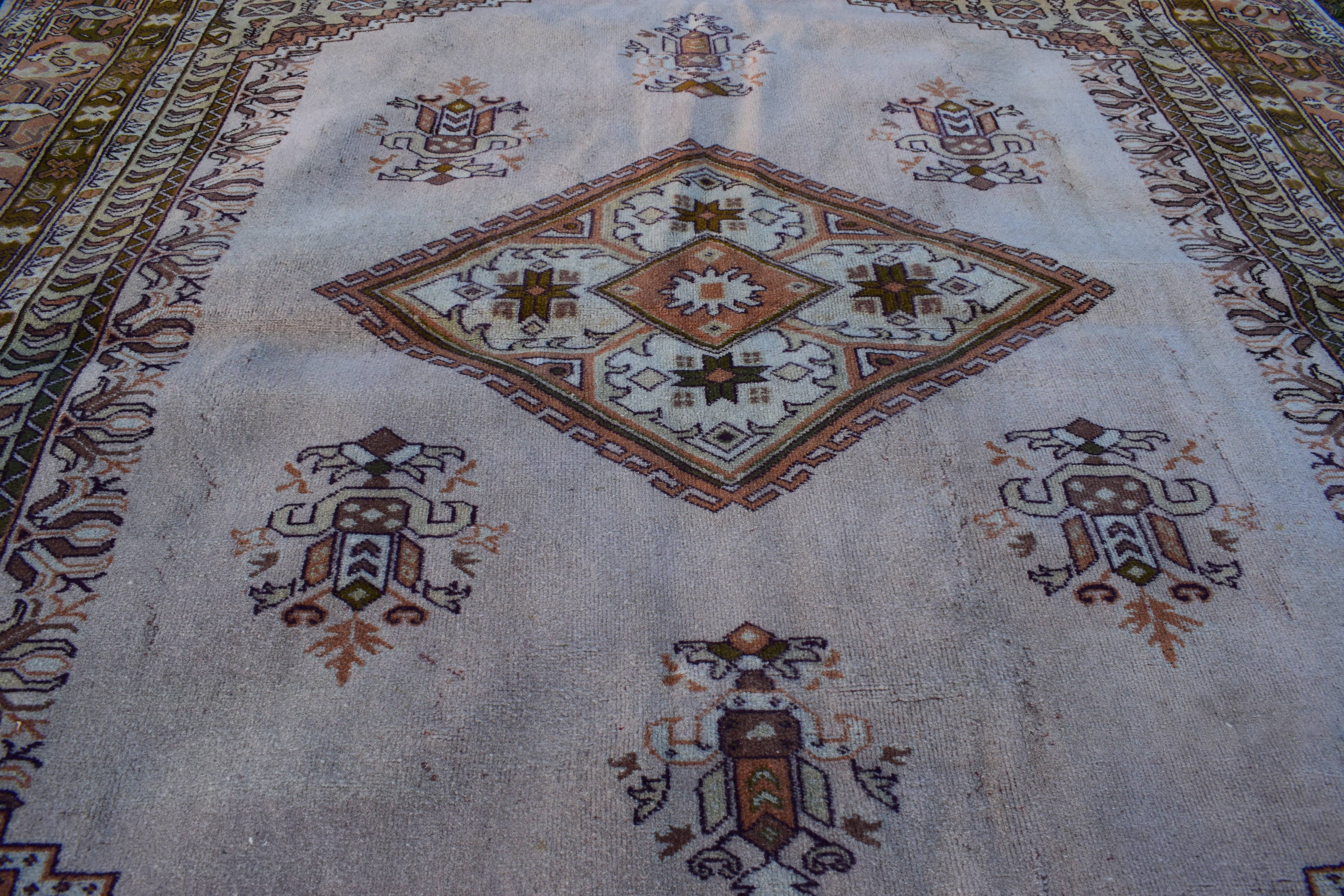 Vintage Oushak Rug 6'8'' x 9'4''