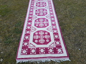 Vintage Oushak Runner 3'3'' x 16'2''