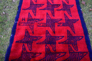 Vintage Turkish Tulu Rug 3'9'' x 6'