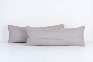 Rug Bedding Pillow Cover Set of 2 | 12'' x 35''