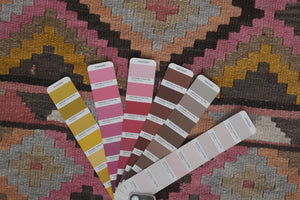 Vintage Turkish Kilim Runner 2'5'' x 20'4''