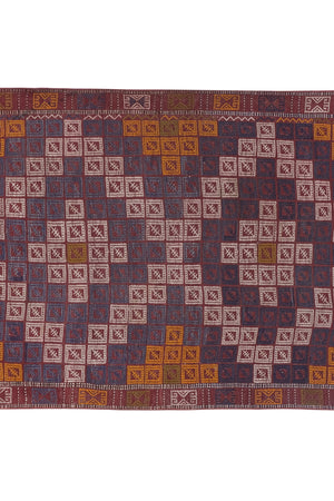 Vintage Turkish Kilim Rug 4'6'' x 6'8''