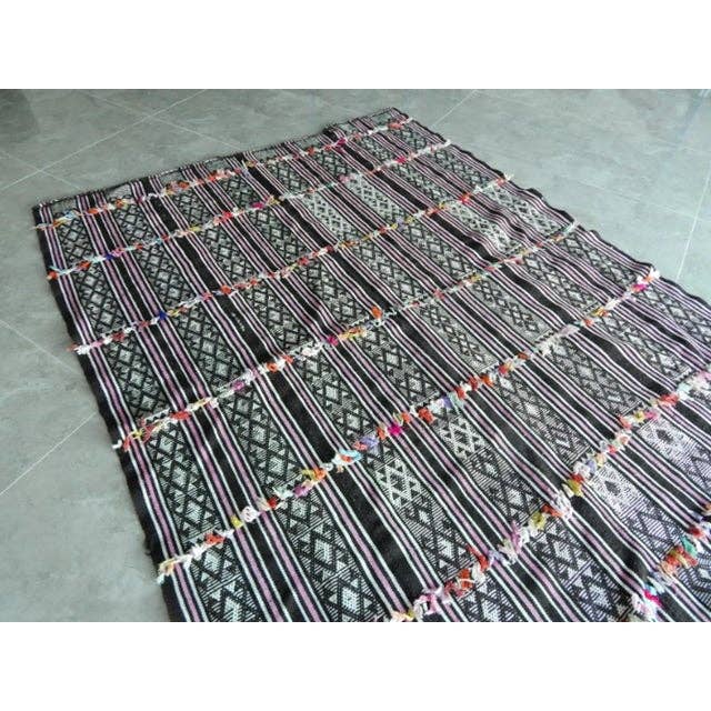 Vintage Turkish Anatolian Kilim Rug 5'9'' x 7'8''