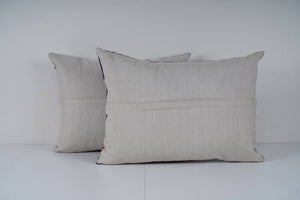 Uzbek Roller Printed Pillow Cover Set of 2 | 16'' x 20''