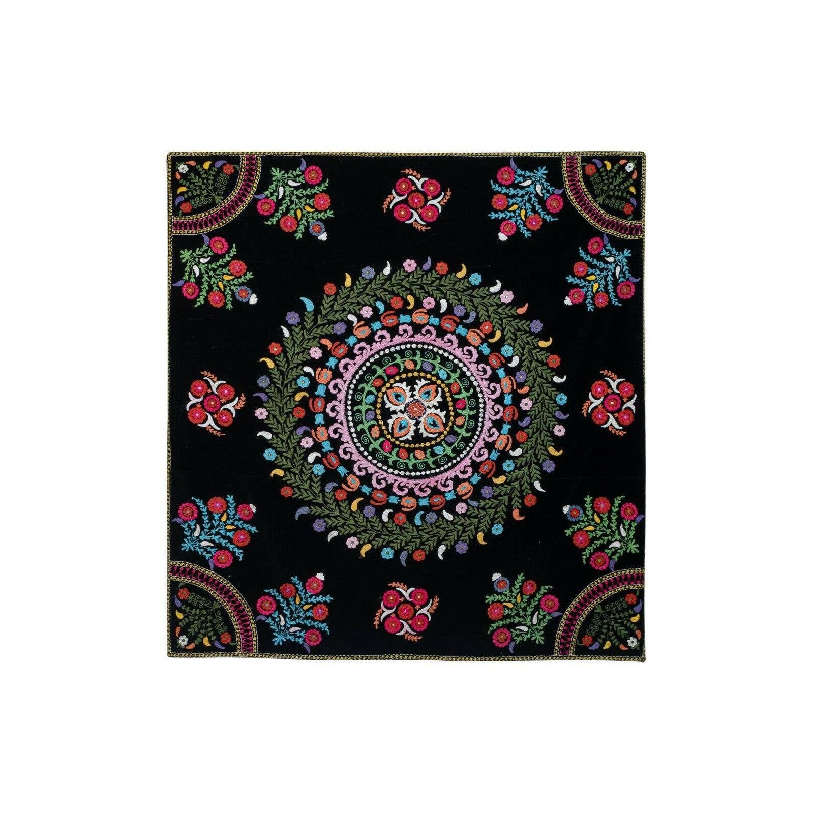 Suzani Wall Hanging & Bedspread | 6'6'' x 6'10''