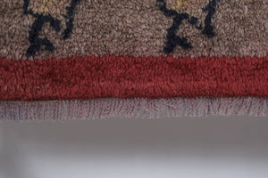 Vintage Turkish Tulu Rug 3'7'' x 6'11''