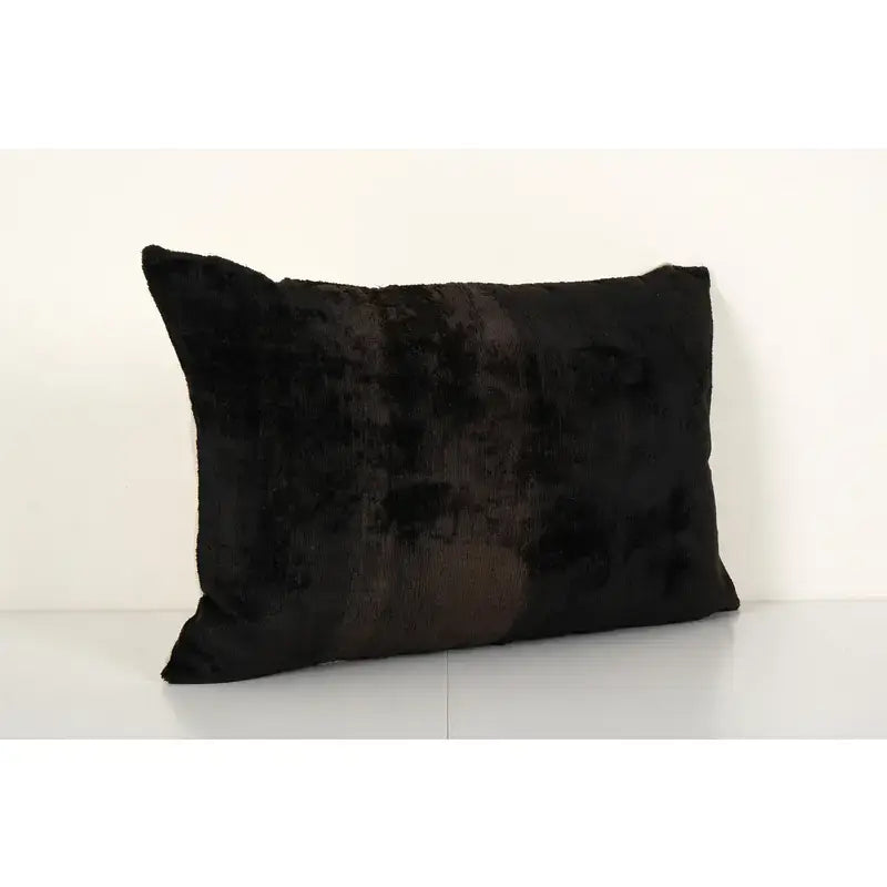 Silk Ikat Velvet Pillow Cover | 16'' x 24''