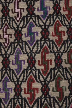 Vintage Turkish Kilim Rug 5'' x 9''