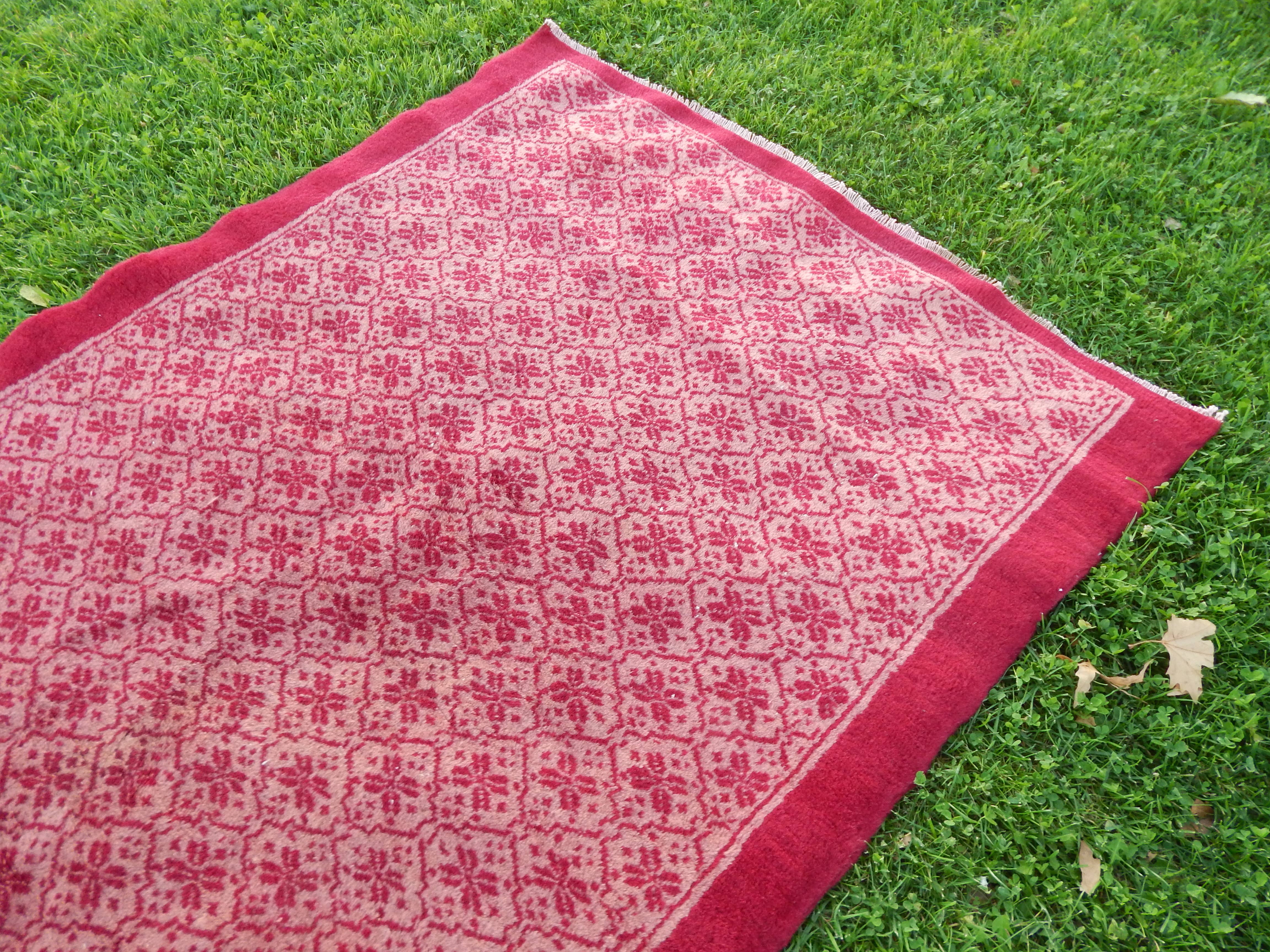 Vintage Turkish Tulu Rug 3'10'' x 5'11''