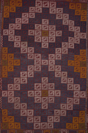 Vintage Turkish Kilim Rug 4'6'' x 6'8''