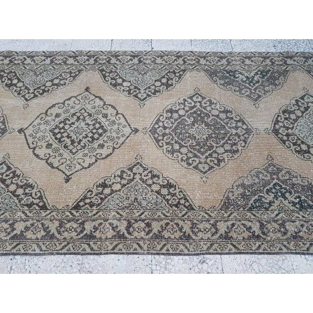 Vintage Oushak Runner 4'8'' x 12'10''