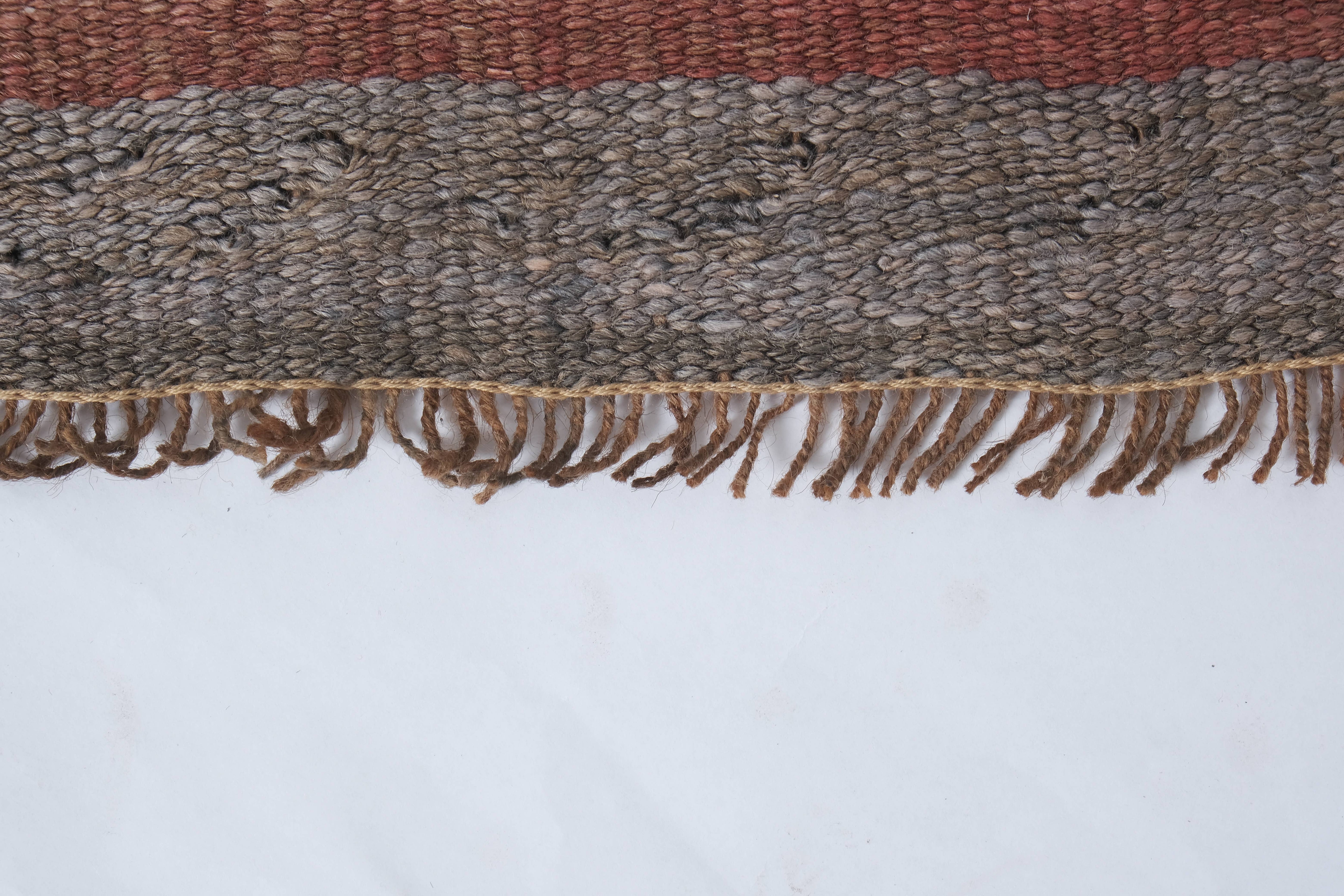 Vintage Turkish Kilim Runner 2'4'' x 21'6''