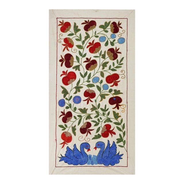 Suzani Wall Hanging & Tablecloth | 18'' x 37''