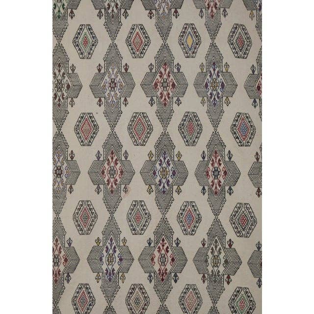 Vintage Turkish Kilim Rug 5'1'' x 7'4''