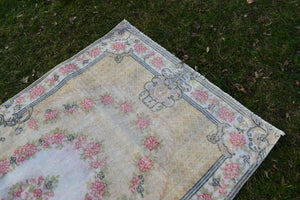 Vintage Turkish Rug 3'9'' x 6'11''