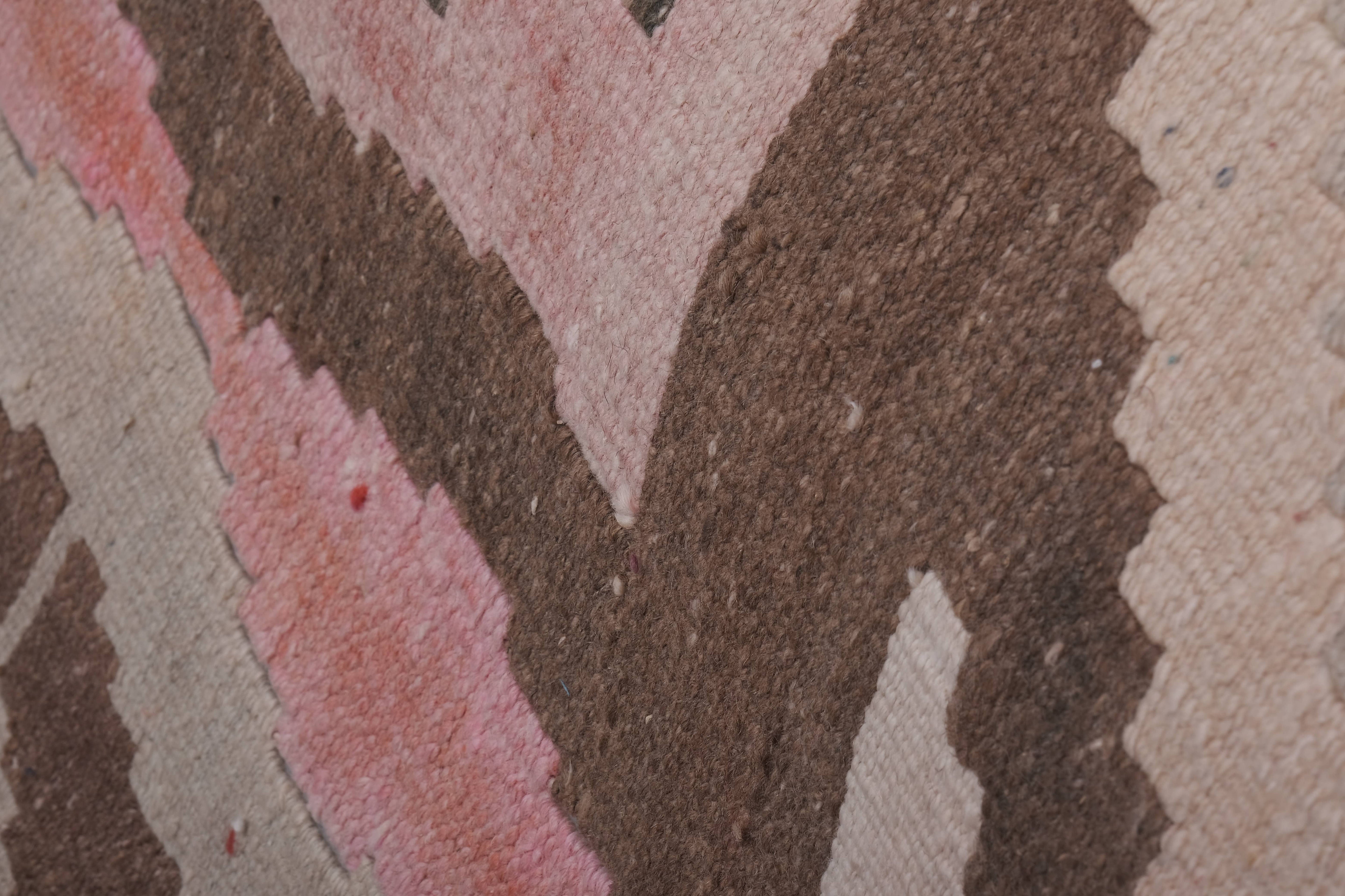 Vintage Turkish Kilim Runner 2'5'' x 20'8''