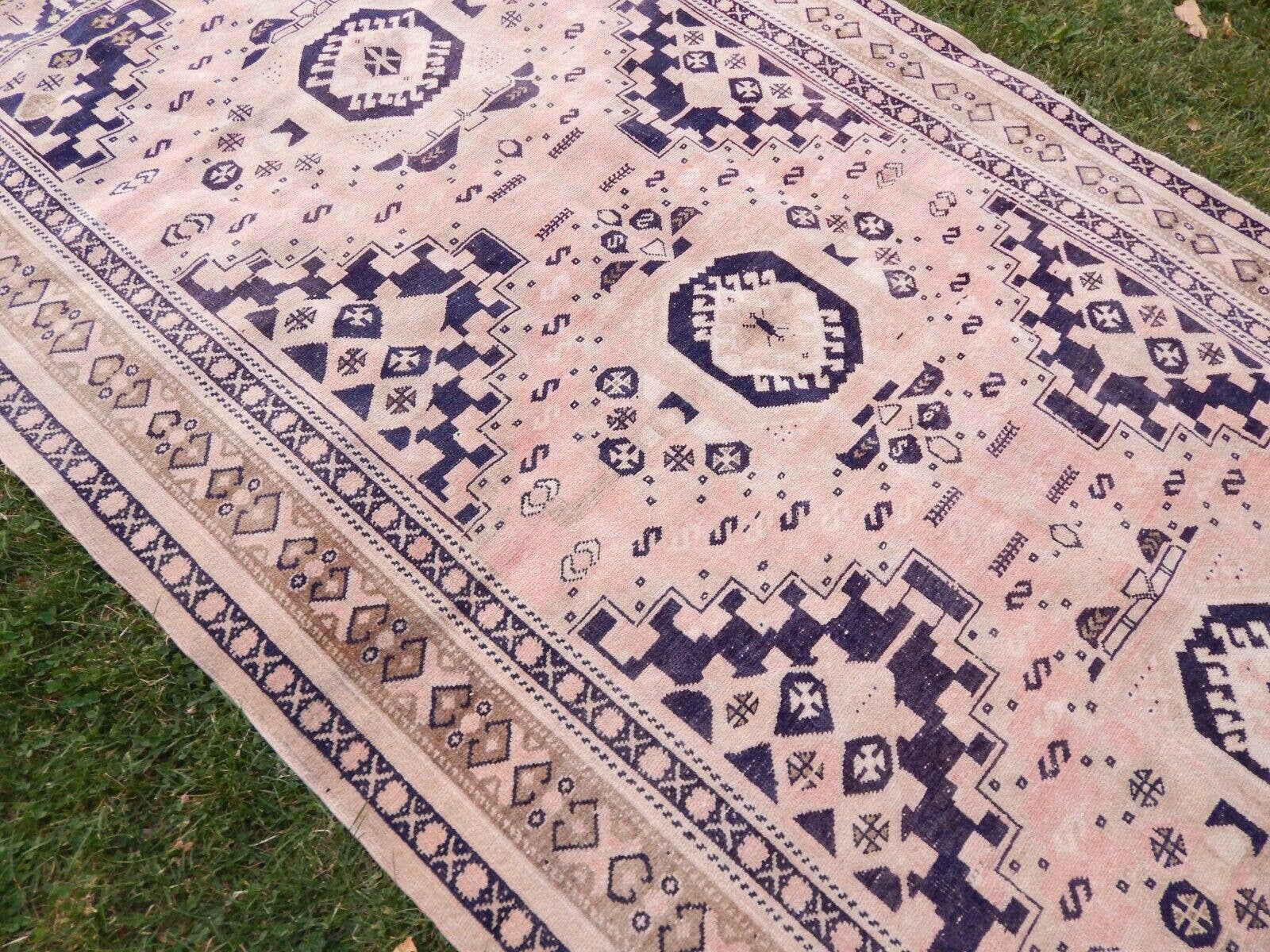 Vintage Turkish Rug 5'4'' x 11'3''