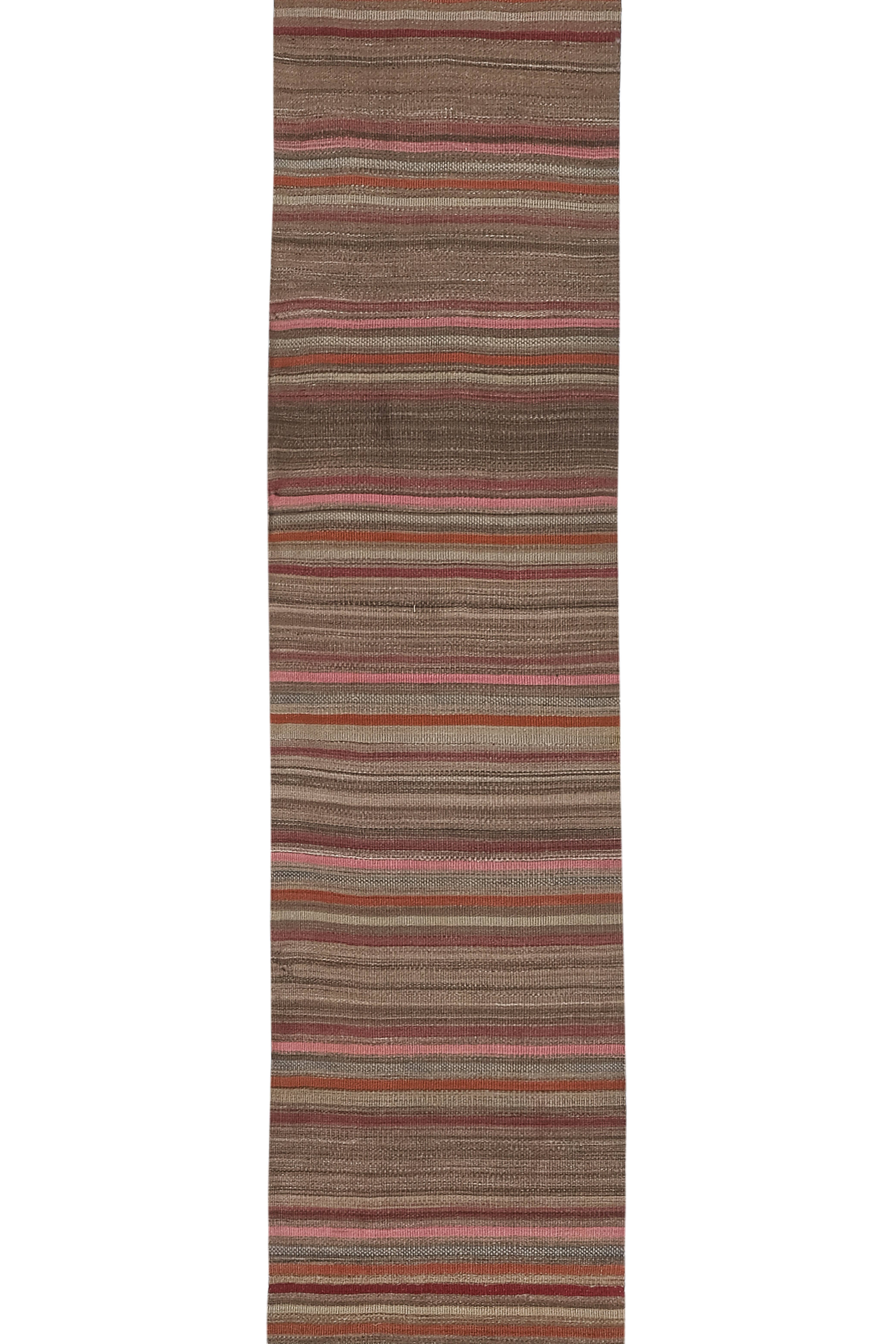 Vintage Turkish Kilim Runner 2'3'' x 18'7''