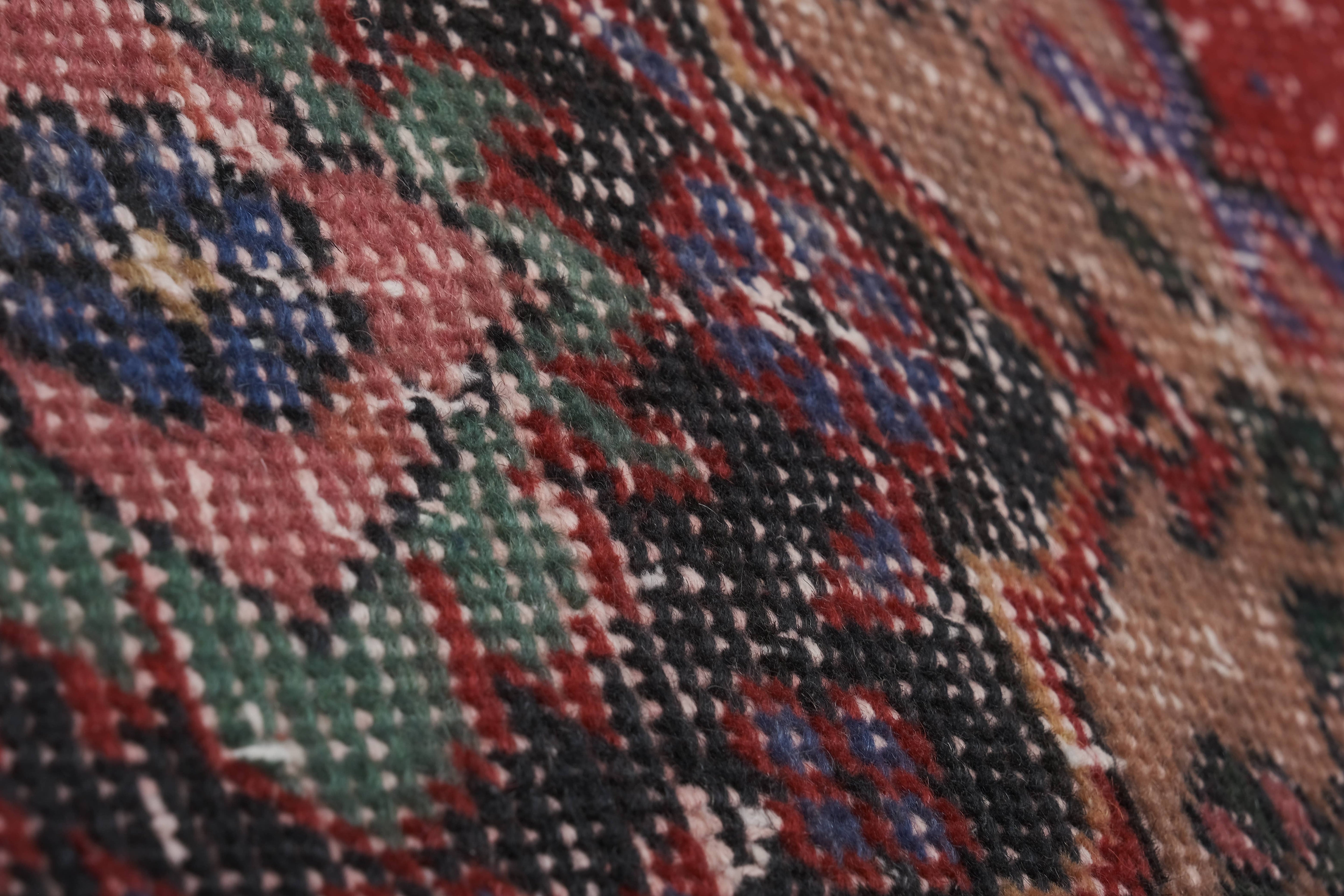 Vintage Turkish Runner Rug 2'1'' x 12'4''