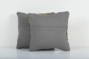 Kilim Pillow Cover Set of 2 | 15'' x 16''