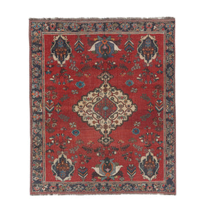 Vintage Oushak Rug 5'7'' x 7'1''