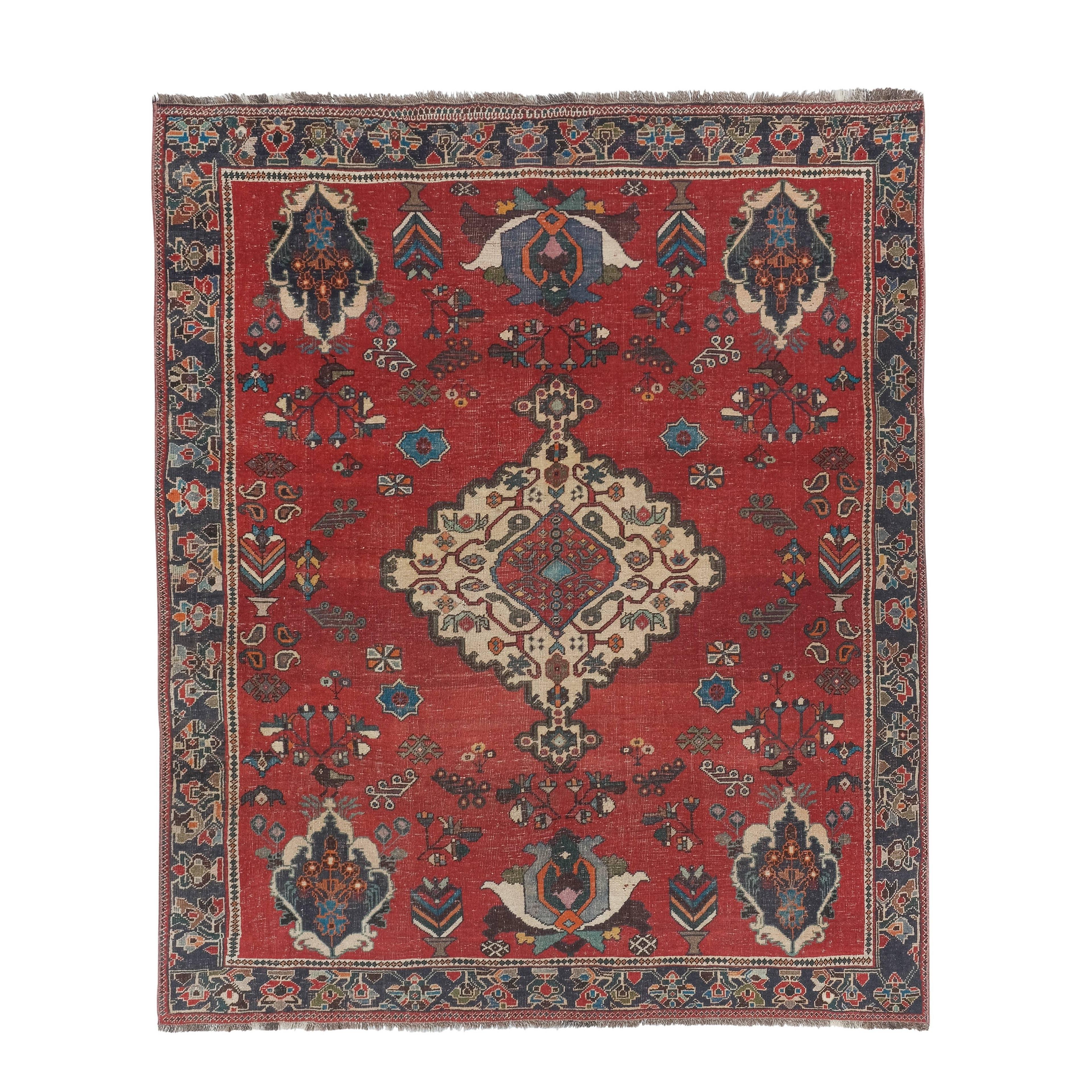 Vintage Oushak Rug 5'7'' x 7'1''