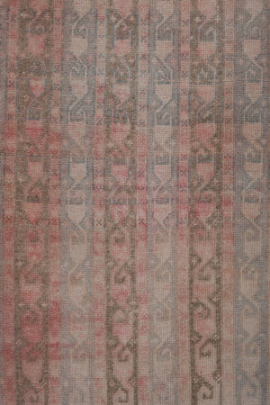 Vintage Kurdish Runner Rug 2'6'' x 7'7''