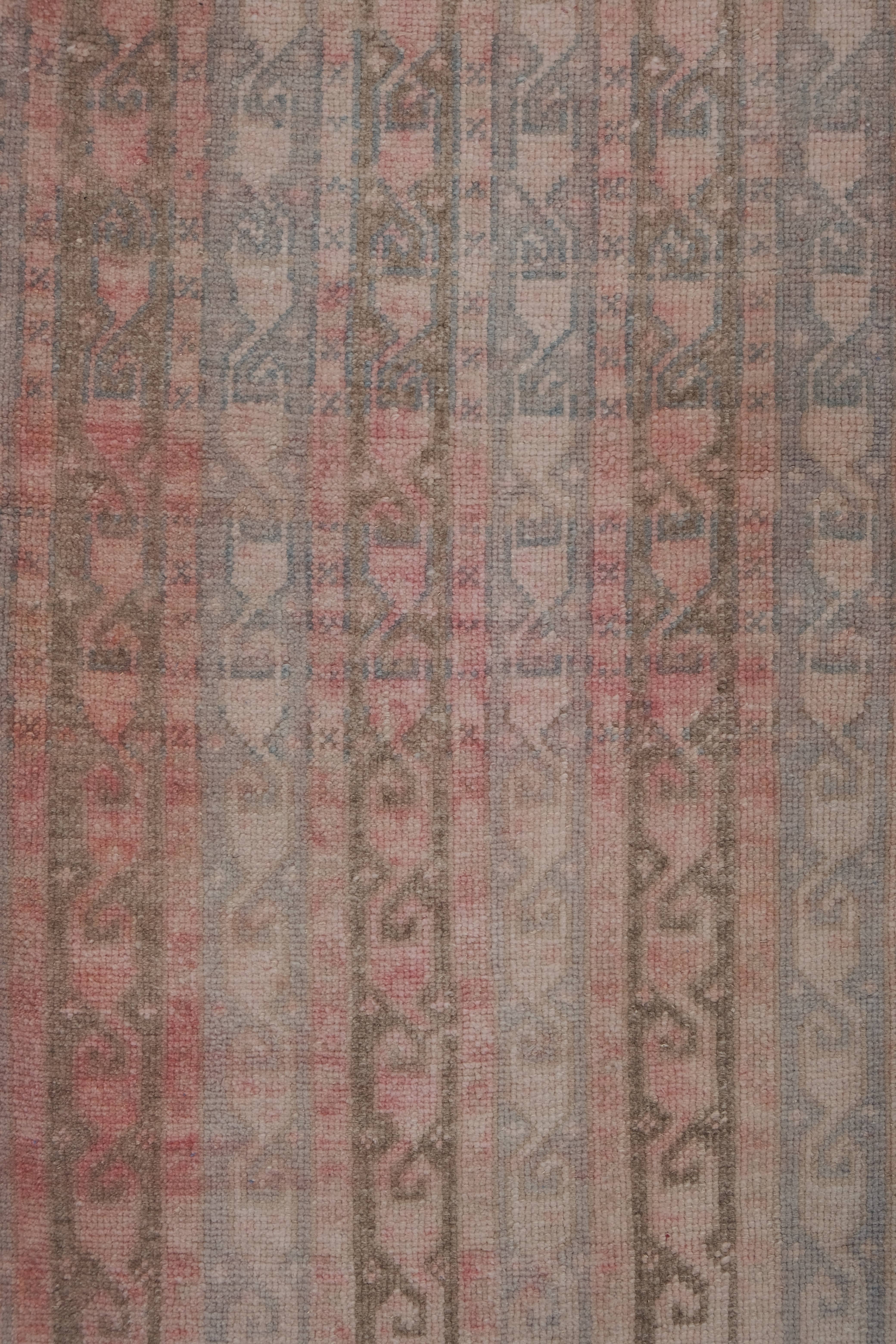 Vintage Kurdish Runner Rug 2'6'' x 7'7''