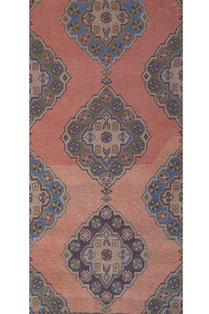 Vintage Oushak Runner 2'8'' x 15'8''