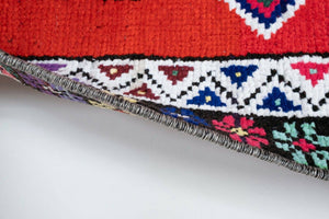 Vintage Herki Runner Rug 2'5'' x 12'1''