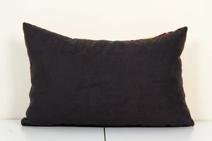 Silk Ikat Velvet Pillow Cover | 16'' x 24''