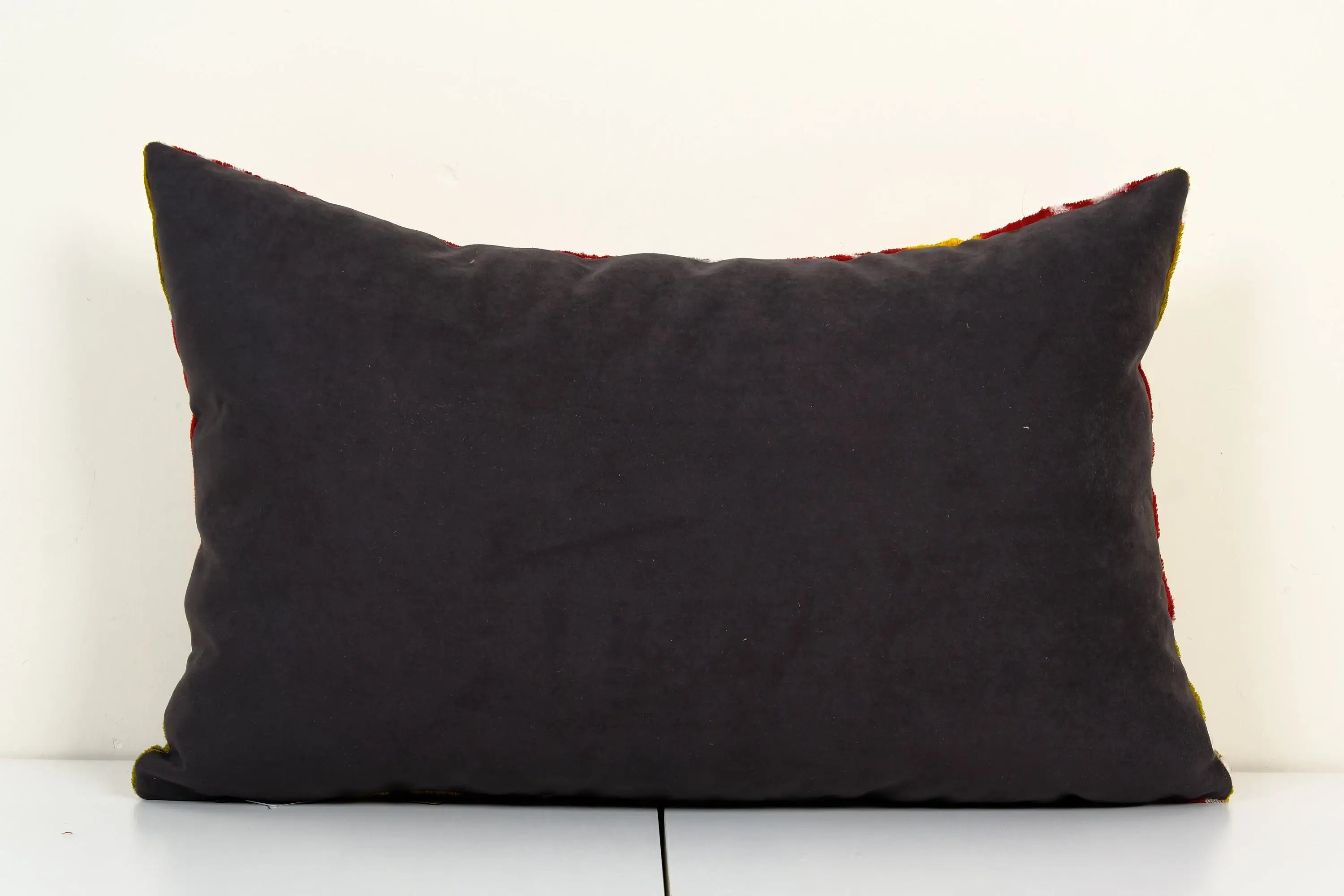 Silk Ikat Velvet Pillow Cover | 16'' x 24''