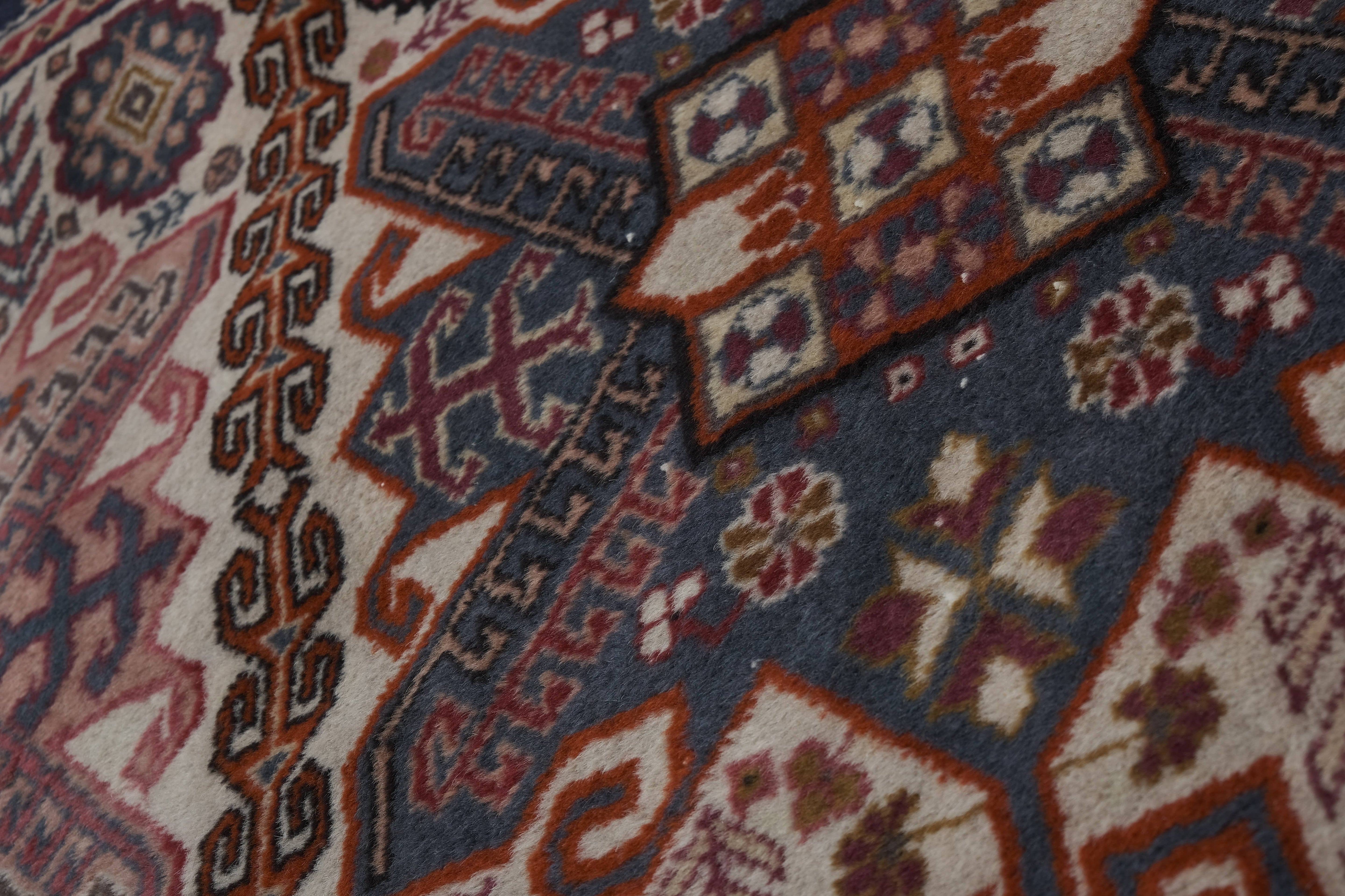 Vintage Turkish Anatolian Runner Rug 2'6'' x 10'