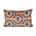 Silk Ikat Velvet Pillow Cover | 16'' x 24''