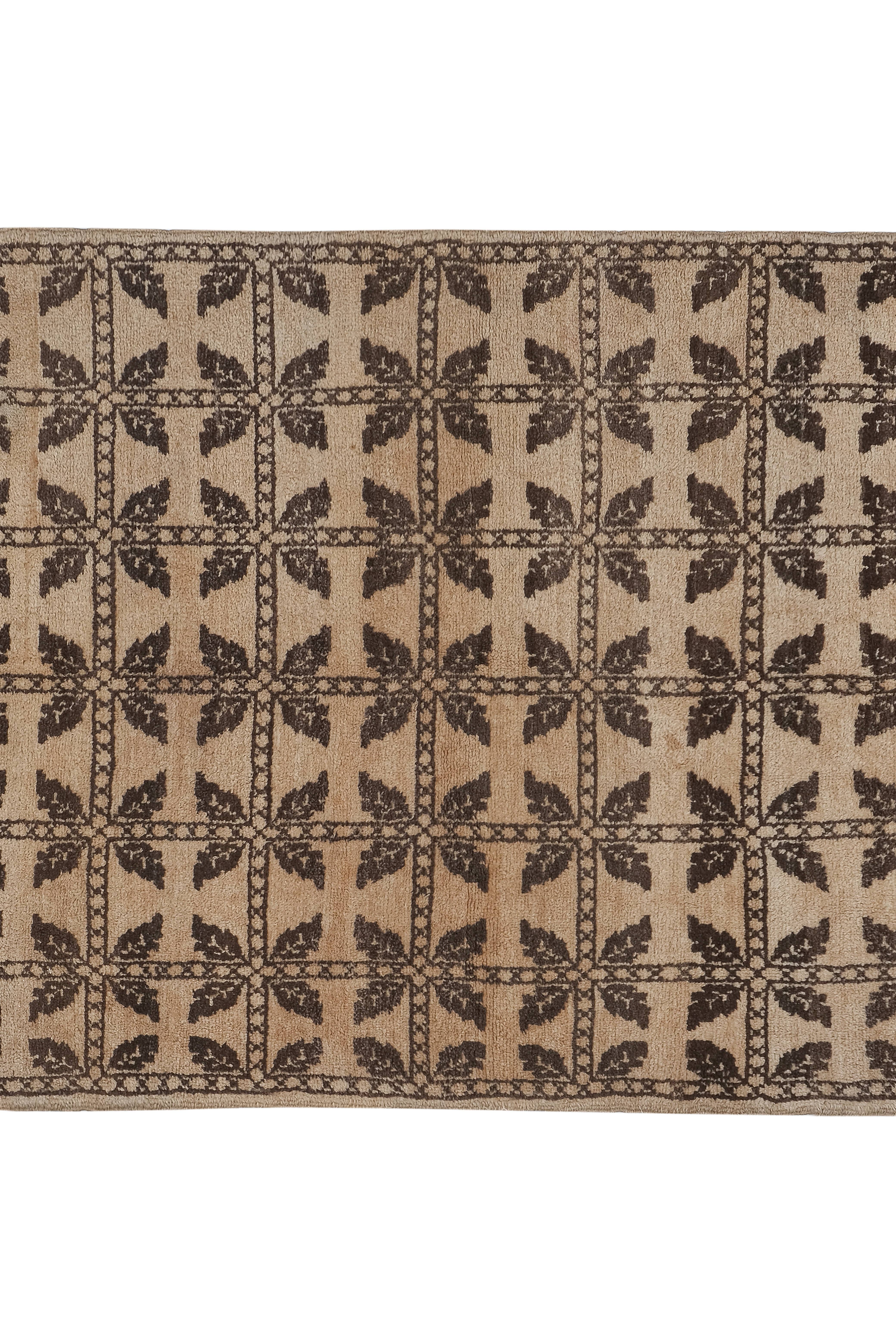 Vintage Turkish Tulu Rug 4' x 6'3''