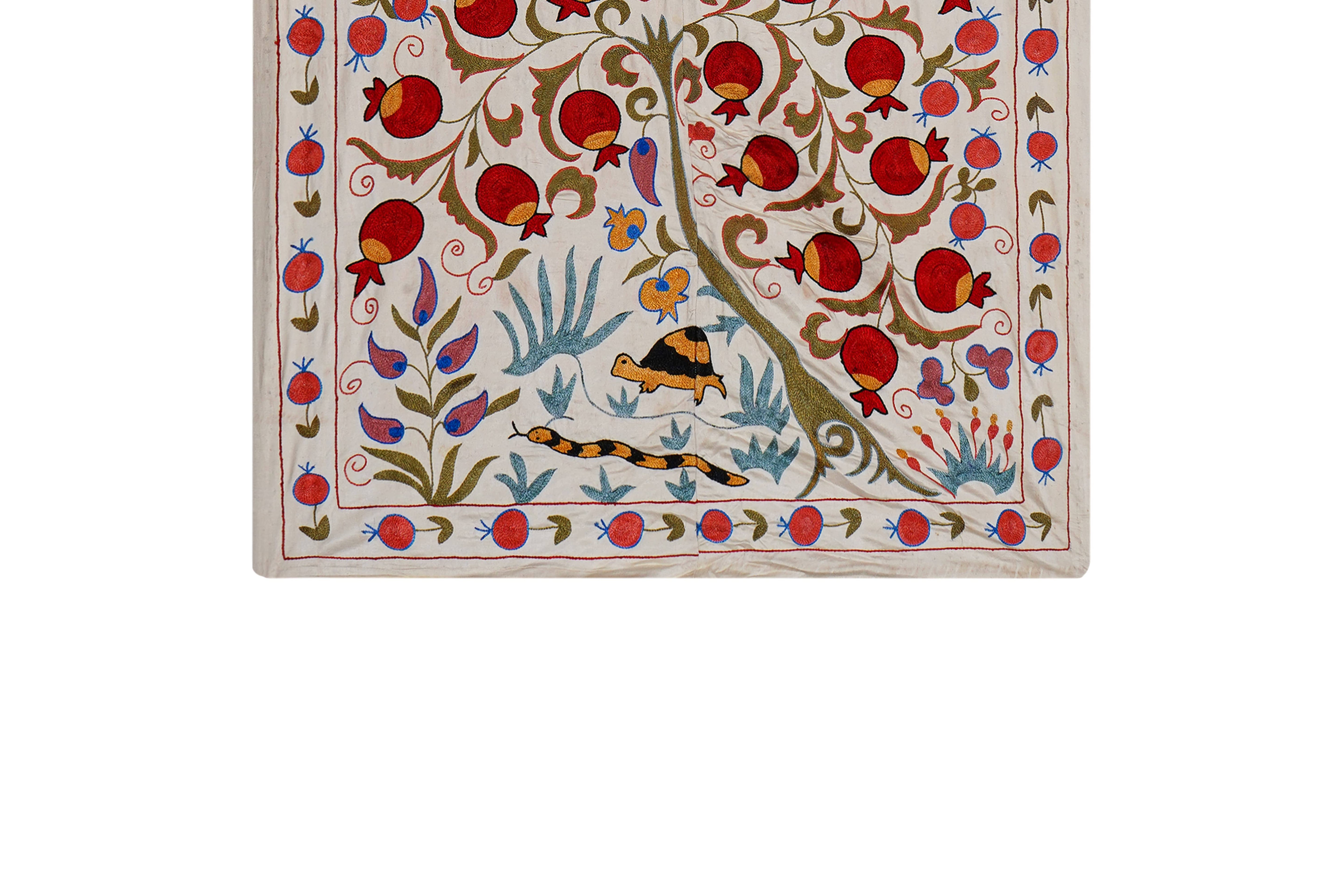 Suzani Wall Hanging & Bedspread | 3'5'' x 6'1''