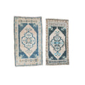 Vintage Turkish Yastik Rugs Set of 2 | 20'' x 38''