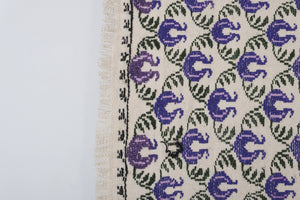 Vintage Turkish Aubusson Kilim Rug 5'2'' x 8'2''