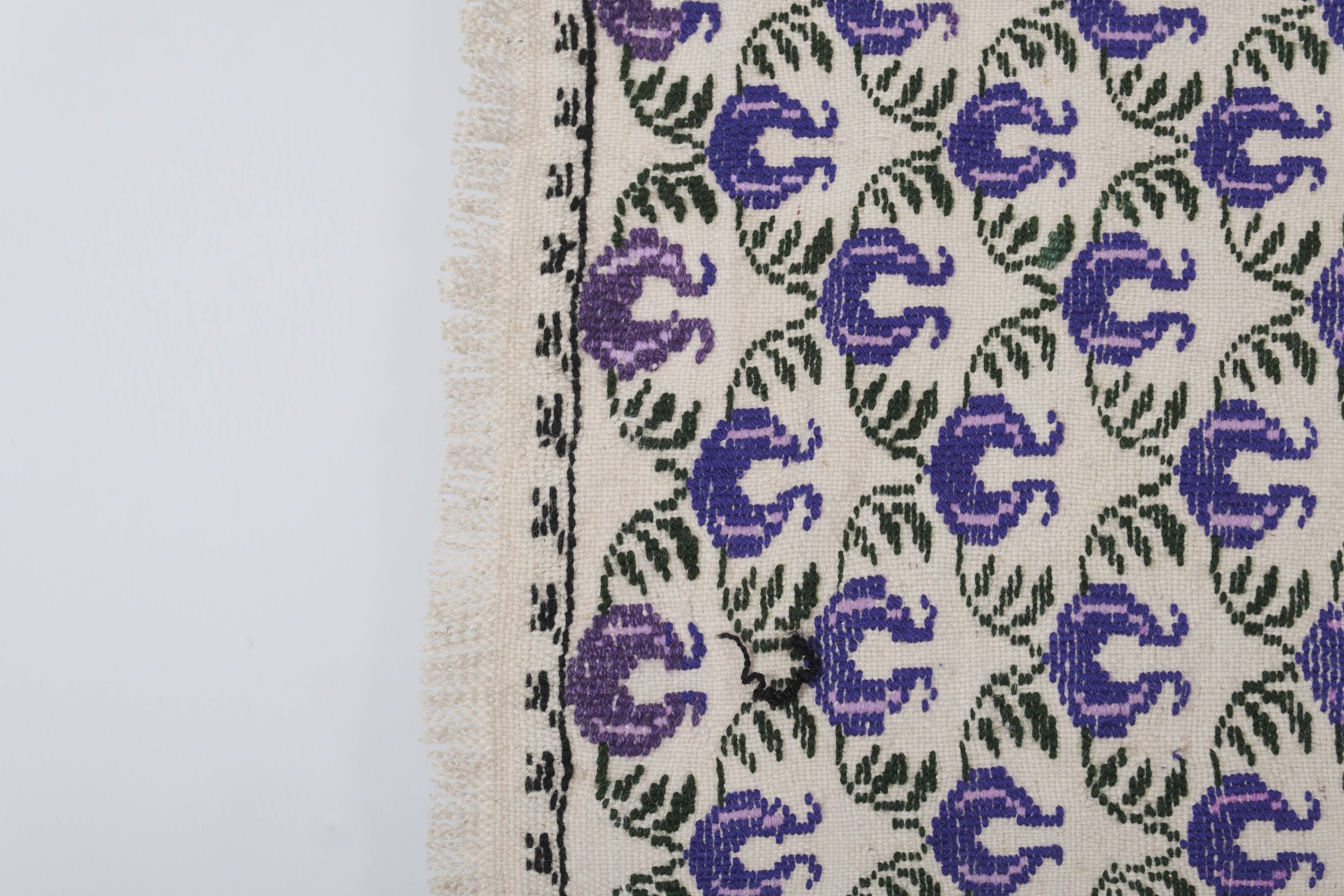 Vintage Turkish Aubusson Kilim Rug 5'2'' x 8'2''