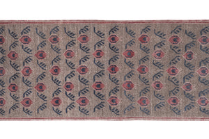 Vintage Turkish Runner Rug 2'8'' x 6'