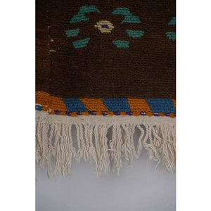Vintage Turkish Shaggy Tulu Rug 45'' x 54''