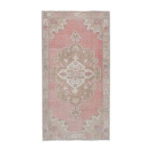 Vintage Oushak Rug 4'6'' x 8'1''