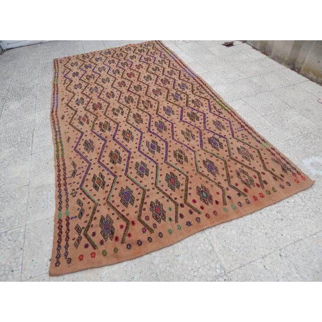 Vintage Karapinar Kilim Rug 5' x 9'5''
