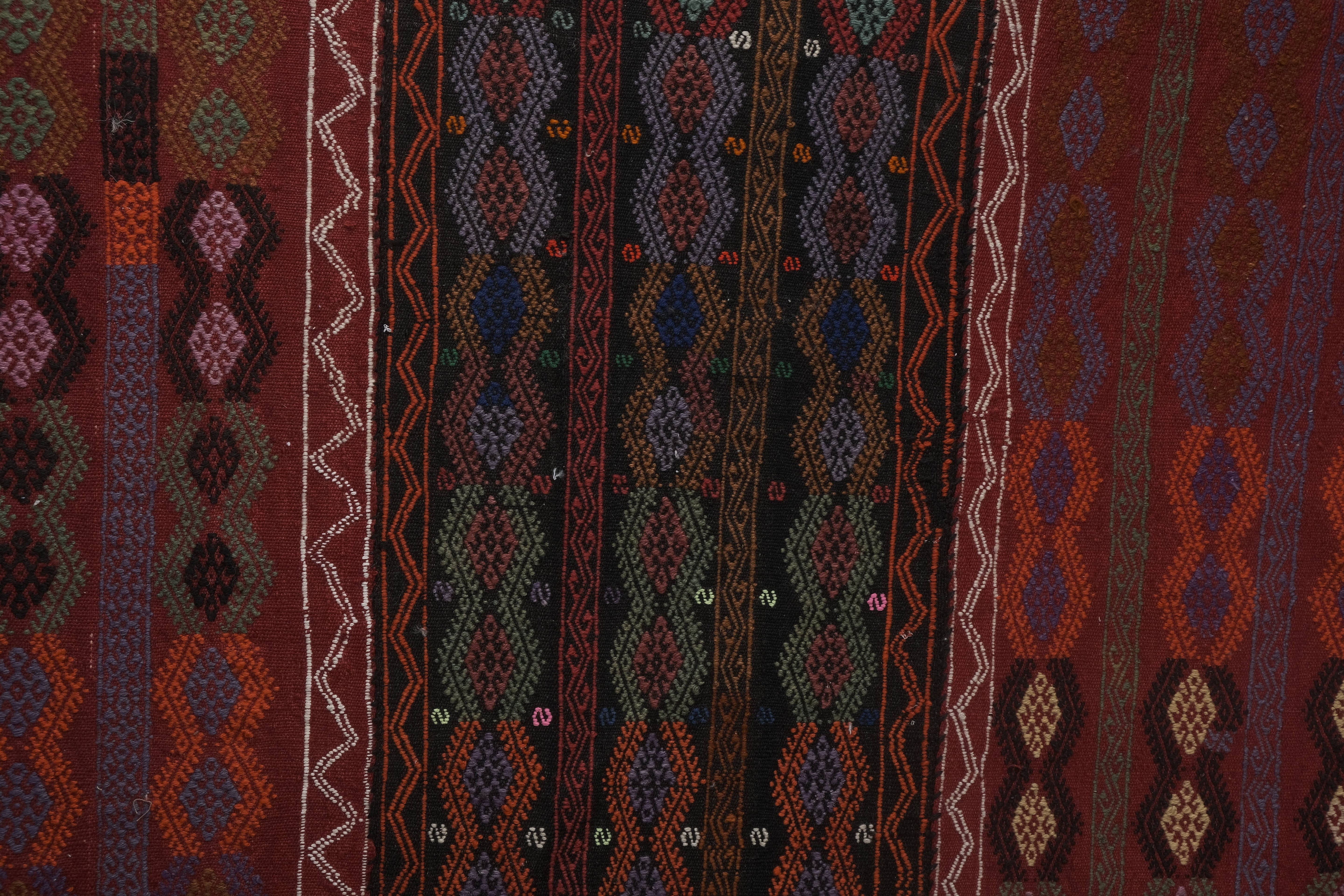 Vintage Kilim Runner 4' x 14'3''