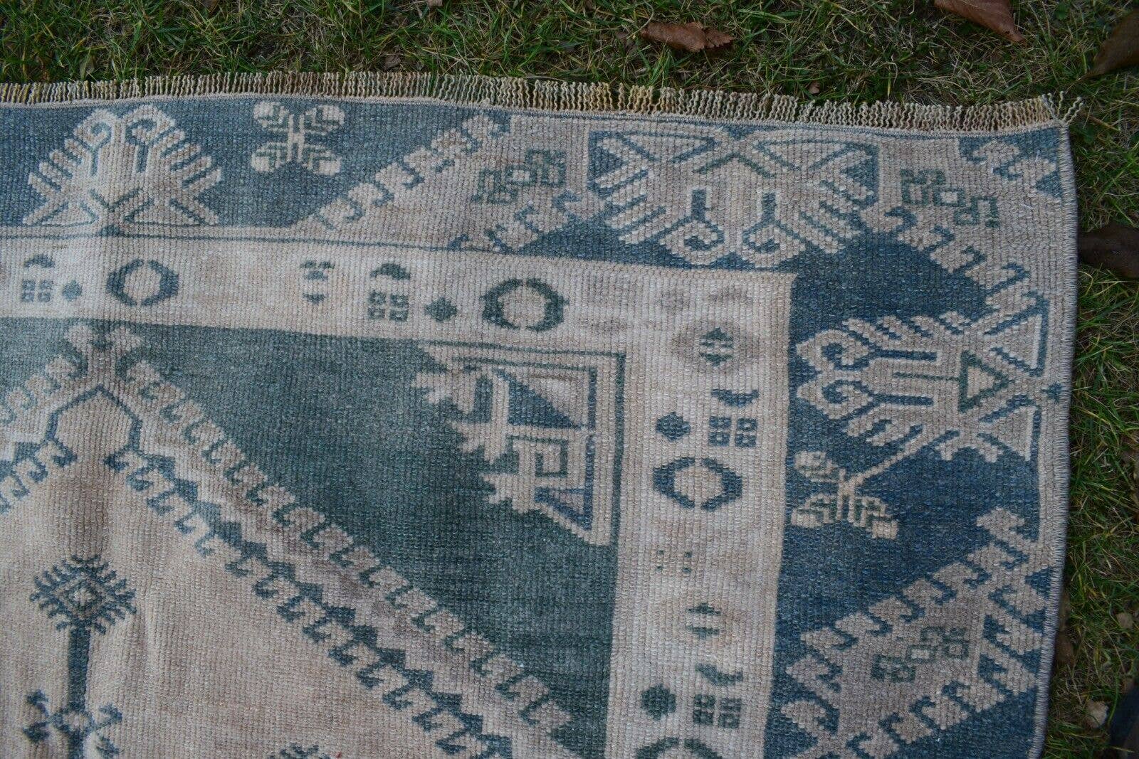 Vintage Oushak Rug 4'11'' x 9'