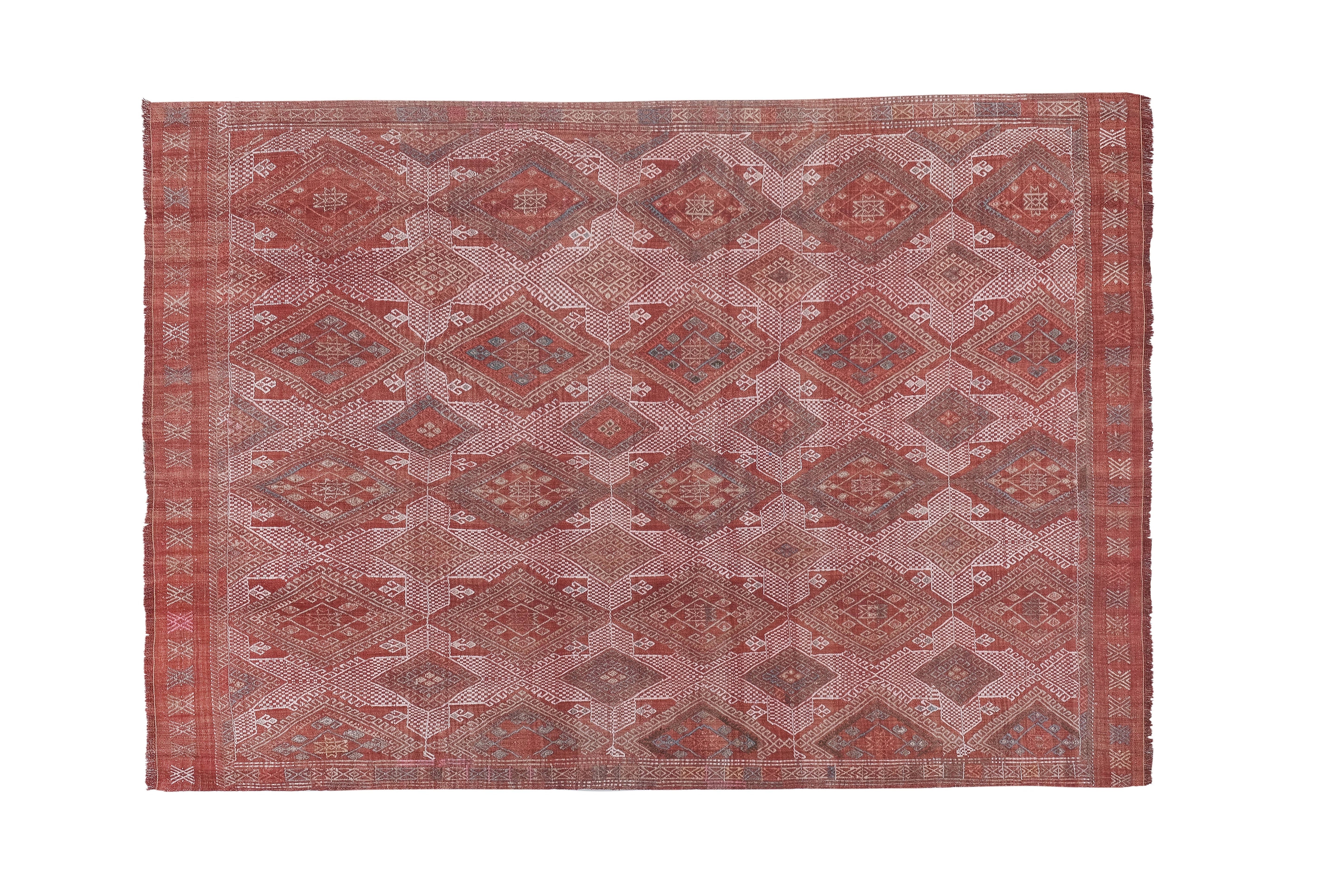 Vintage Turkish Rug 5' x 6'9''